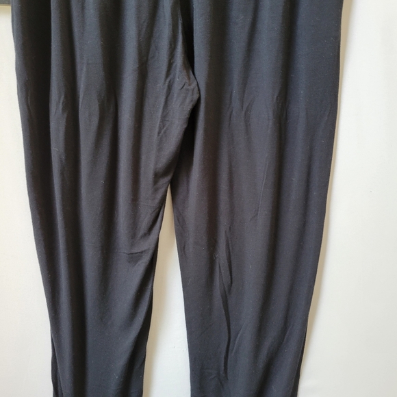 Eberjey Henry Modal Tencel Pajama Lounge Bottoms Pants Black L - Picture 9 of 12